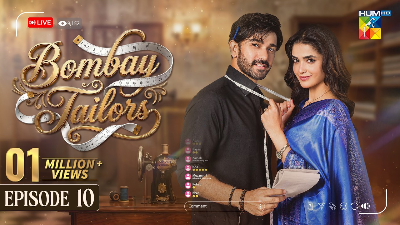 Bombay Tailors - Episode 10 [Eng Sub] - 11 Aug 2026   [ Anika Zulfikar & Ali Ansari ]  - HUM TV