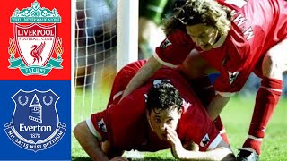 Liverpool 3 - 2 Everton Great Anfield Victories, Steven Gerard Debut 1999 Merseyside Derby