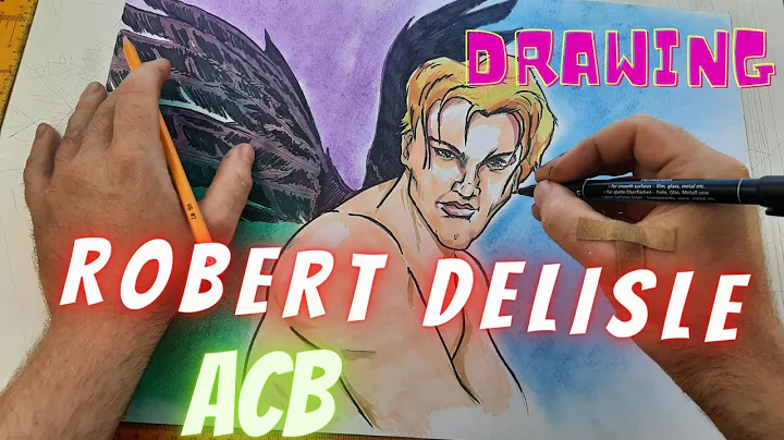 Robert DeLisle / Speed Drawing / Comic Art Book Re...