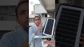 Super Area Coverage with 150W HEXA Solar Light  #shorts #shortsfeed #solarenergy  #solar