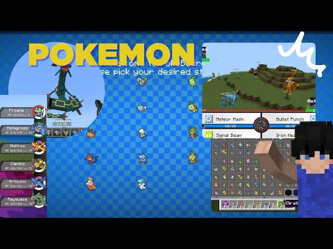 Minecraft Pokémonในมือถือ เวอร์ชั่น1.20.72 เล่นได้ง่ายเสมือนเราเล่นในคอม •รีวิว+แจกแอดออน+สอนเล่น•