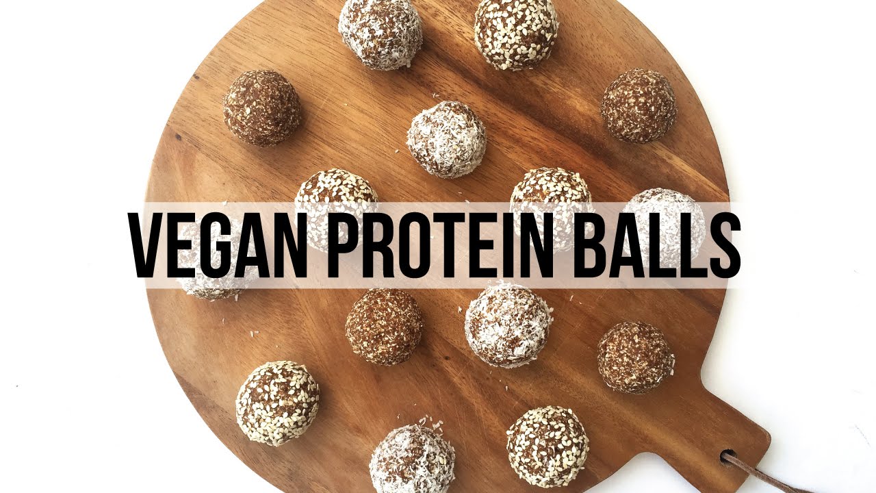 CHOC PEANUT BUTTER PROTEIN BALLS VEGAN LOW FAT YouTube