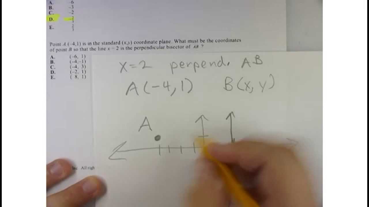 Compass Math Placement Practice Problem A16 YouTube