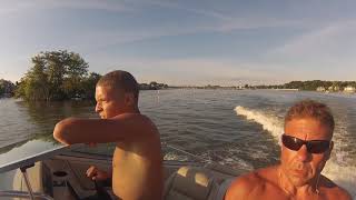Day of Boating at Geist Reservoir July 2020