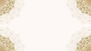 Luxurious White Gold Horizontal Looping Animation Video Background Decorated with Intricate Mandala Luxurious White Gold Horizontal Looping Animation Video Background Decorated with Intricate Mandala