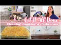 GET IT ALL DONE | CLEAN WITH ME, COOKING, AND UNDECORATE | HOMEMAKING MOTIVATION