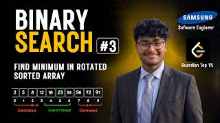 Find Minimum in Rotated Sorted Array | Binary Search #3 | Leetcode 153