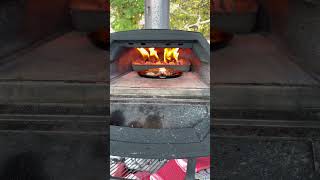 NY strips in the pizza oven and the flavor was unbelievable. #steak #chef #recipe #food #shorts