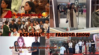 DCS Mall fashion show me as a makeup artist gyi mai 🥰❤️
