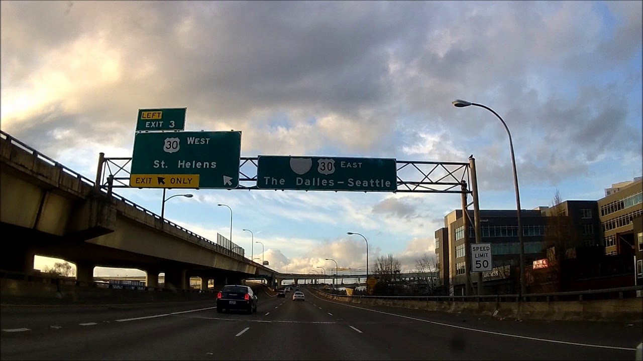 i-405 Portland Oregon - YouTube
