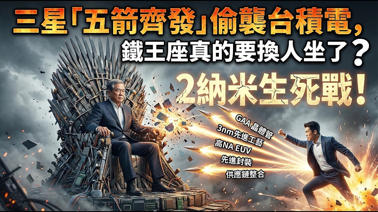 狠砍30%價格！三星2納米暴力搶單，特斯拉、高通都心動了？台積電該緊張嗎？🔥