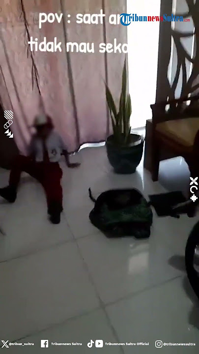 Tantrum VS Tantrum! Bocah Ini Awalnya Ngamuk Tak Mau Sekolah, Berujung Mau usai Ibu Tawarkan Ini