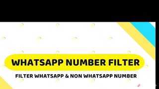 WhatsApp Filter Software all type whatsapp Filter Software screenshot 5
