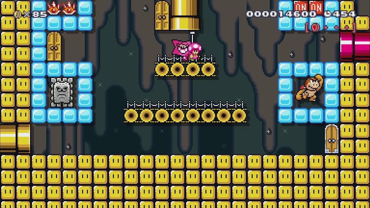 The pyramid's secrets by Yamigishi - Super Mario Maker 2 - No ...