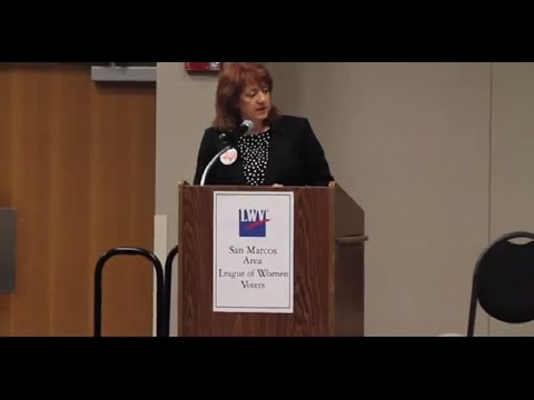 San Marcos Area League of Women Voters SMCISD candidate debate