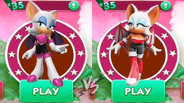 Sonic Dash - Rouge Event Super Run GamePlay (Android, iOS)