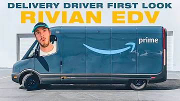 Rivian EDV: Amazon Delivery Driver First Impression