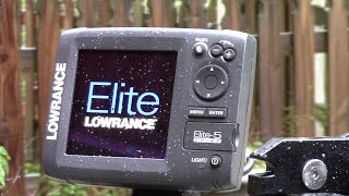 Installing a Lowrance Elite 5 Chirp 