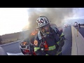 Engine 502 First Due Vehicle Fire *Helmet Cam*