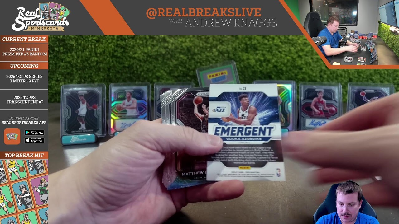 2020/21 Panini Prizm Basketball #3 5-Box Random Teams