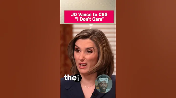 JD Vance Shuts Down CBS Reporter