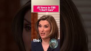 JD Vance Shuts Down CBS Reporter