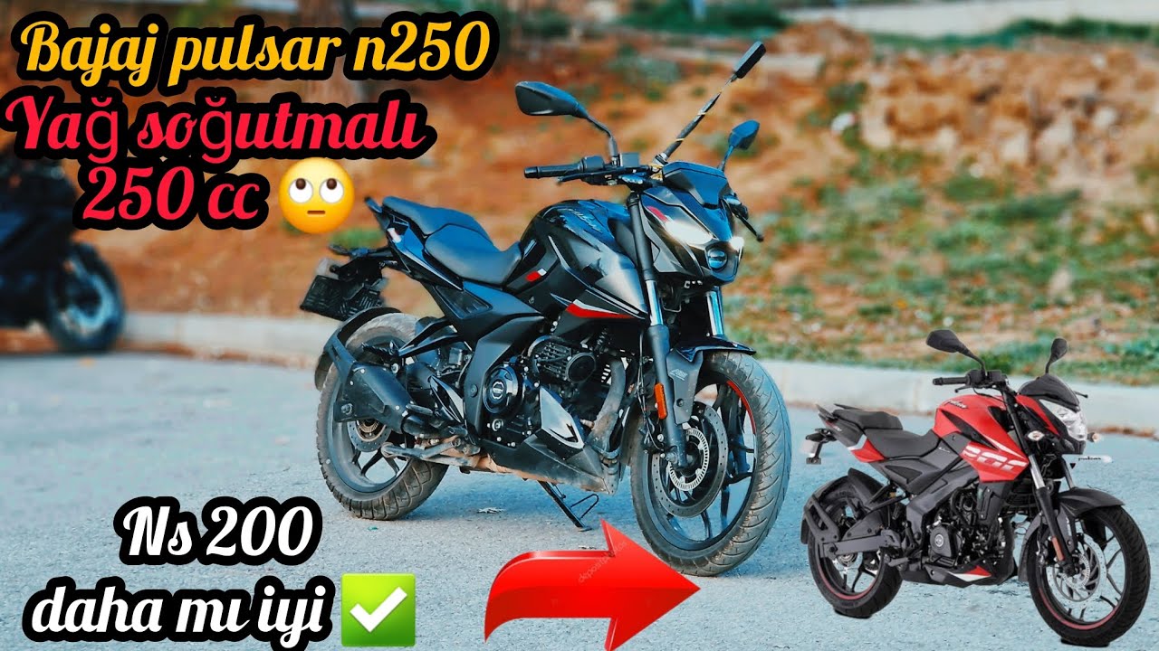 Bajaj Pulsar n 250 inceleme (Pulsar ns 200 dahamı iyi )