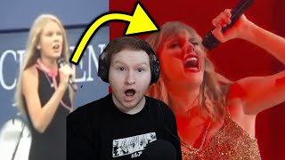 Taylor Swift - INSANE Live Vocal Evolution (1992-2020) REACTION!!