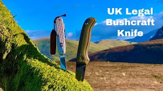 Bushcraft knife recommendations, UK Legal. Tarp Shelter.