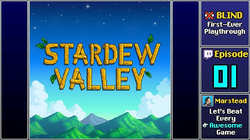 ✔️️ Start Playthrough - Stardew Valley [Blind] (Episode 1/11)