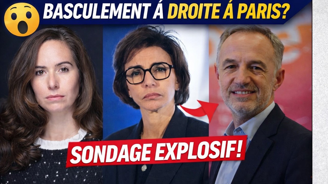 Rachida Dati favorite aux municipales 2026 ? Le sondage qui change tout à Paris