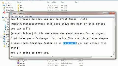 12.Hacking C&C Generals - Create Unlimited Number of Limited Things