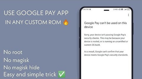 How to Use Banking Apps on Custom ROMs || No Root || No magisk || without magisk hide || Gpay ||
