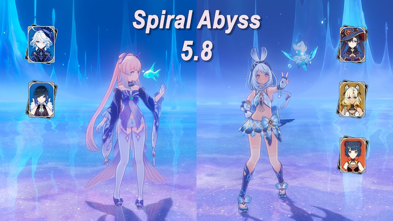 Kokomi Mono Hydro | Mualani | Spiral Abyss 5.8 Floor 12 | Genshin Impact