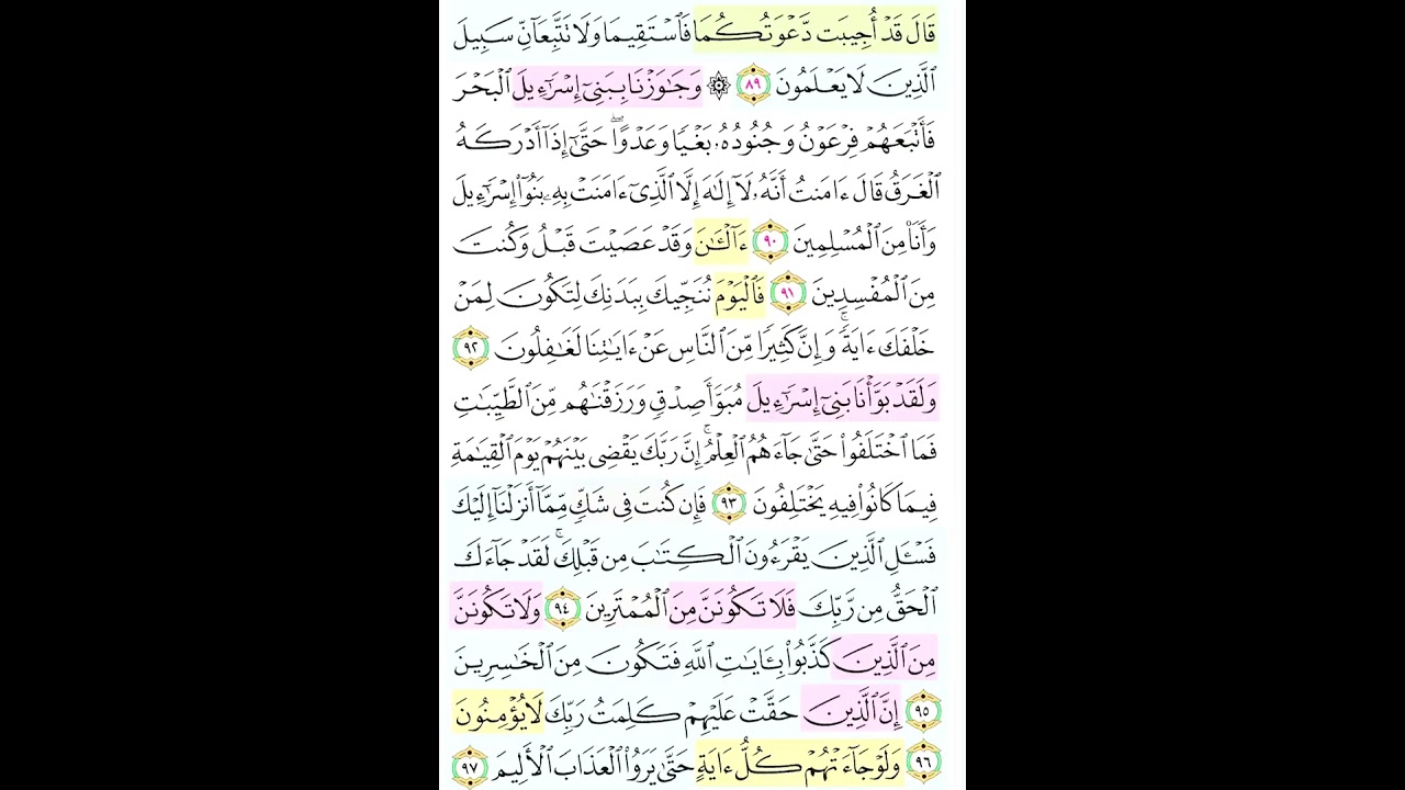 تربيط سورة يونس صفحة ٢١٩ #اكسبلور 