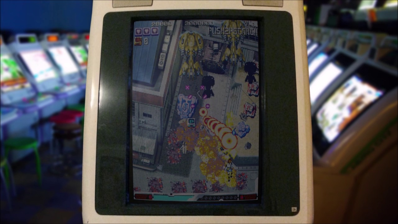 Mame Overlay Japanese Arcade Cabinet Vertical Monitor Youtube