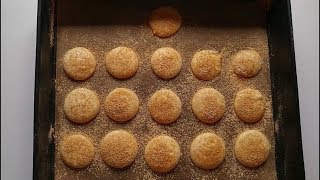 인절미 마카롱 만들기 (프렌치 마카롱 만들기) | Cooking ASMR