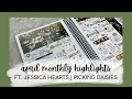 MONTHLY HIGHLIGHTS | april 2021 | ft. jessica hearts | tattooed teacher plans