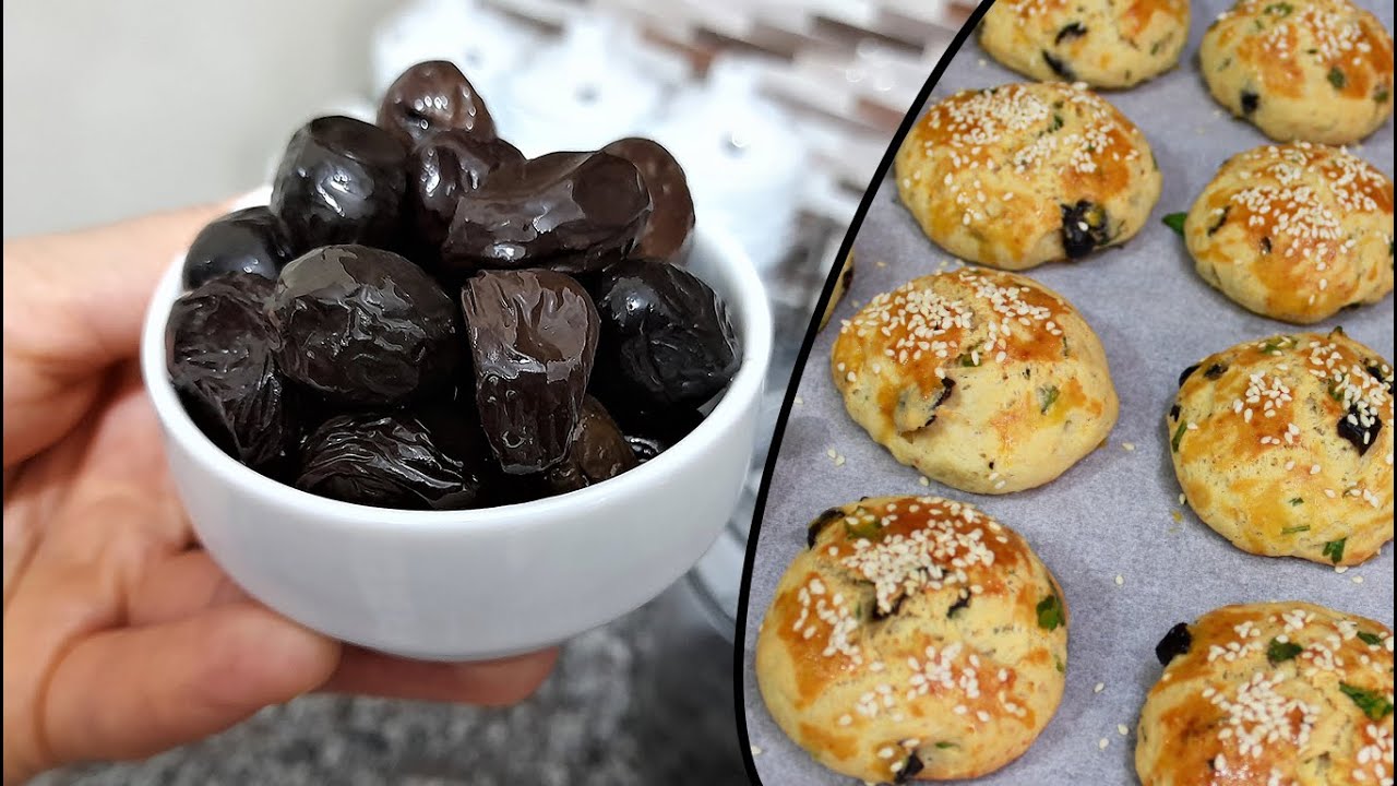 BİR  AVUÇ ZEYTİNİNİZ VARSA BİR  TEPSİ POĞAÇANIZ HAZIR