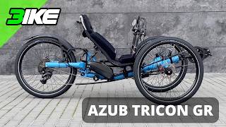 Azub Tricon Gr - Un Trike 3X26, Plegable Y Con Suspensión Trasera