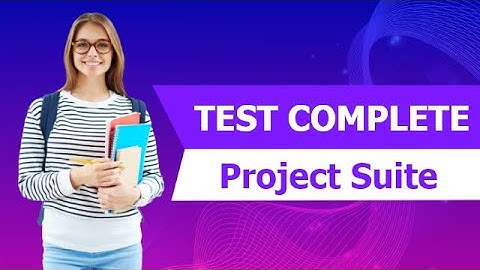 TestComplete |  Projects and Project Suites