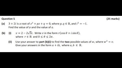 Question 5 solutions for paper 1 2019 leaving cert honours