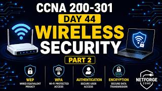 Day 44 Wireless Security Part 2  | WPA vs WEP