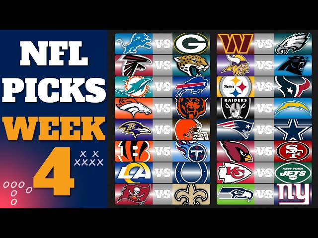 nfl picks this week