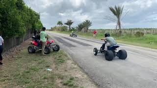 Banshee vs Lt500r Quadzilla