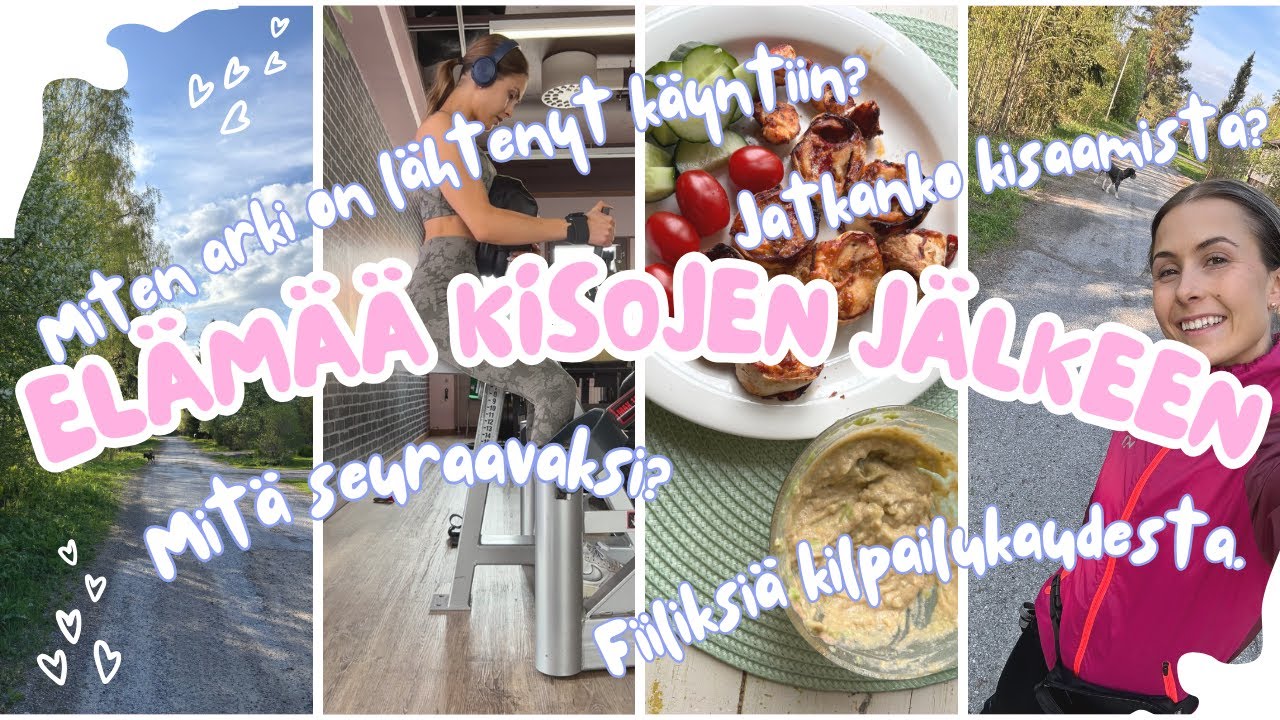 VLOGI / Seuraavat suunnitelmat, fiiliksiä kisojen jälkeen, ajatuksia kisakaudesta✨🏆