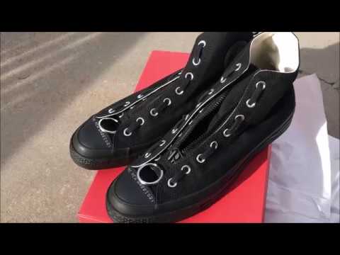 CONVERSE CHUCK TAYLOR ALL-STAR 70S HI x UNDERCOVER "NEW WARRIORS BLACK" -  YouTube