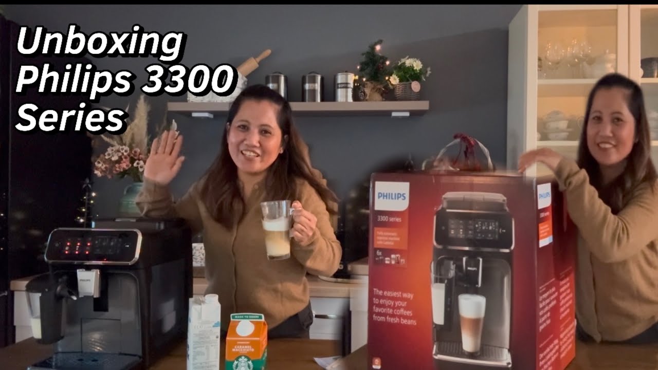 Unboxing Philips Series 3300 Latte Go | Fully Automatic Expreso Machine 