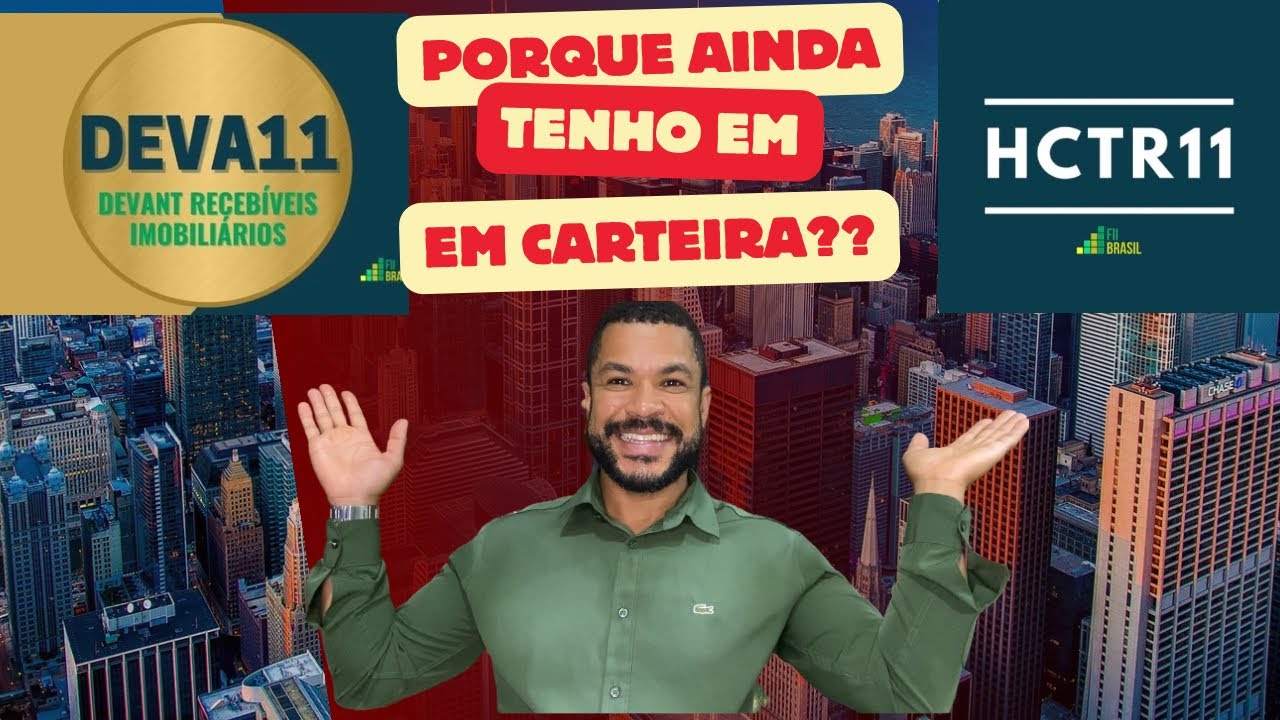 Porque eu não vendo os fundos imobiliários hctr11 e deva11