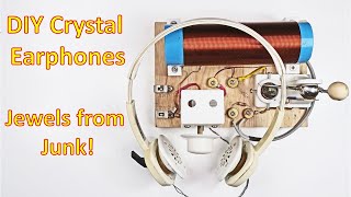 Crystal Radio Headphone-DIY Part 1/2